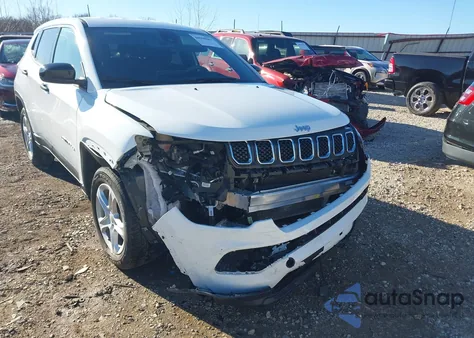 2024 Jeep Compass Sport 4X4 from USA, damaged, VIN 3C4NJDAN2RT583448